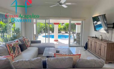 Villa con alberca privada en privilegiada zona de Acapulco Diamante