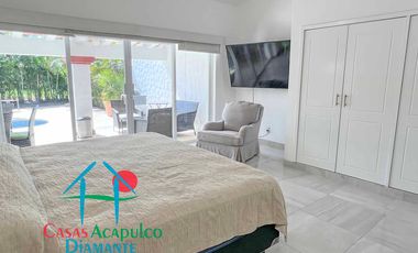 Villa con alberca privada en privilegiada zona de Acapulco Diamante