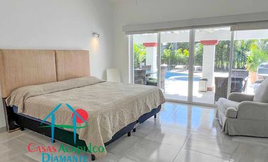 Villa con alberca privada en privilegiada zona de Acapulco Diamante