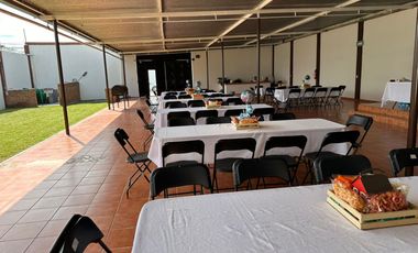 *¡VENDO JARDÍN DE FIESTAS!* fracc. Aranzazu Terracota