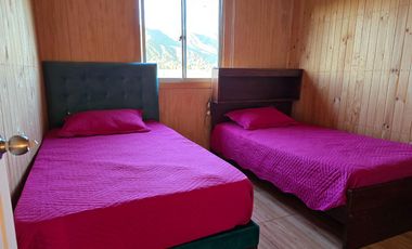 Complejo turistico con 3 cabañas rusticas equipadas