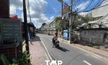 Freehold main road Land 2735 SqM or 27,35 Are in Seminyak bali closed to Starbucks Reserve Dewata