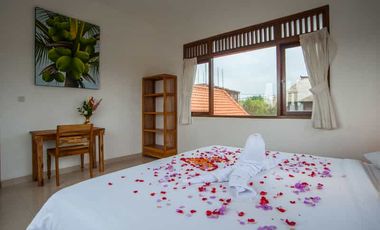 2-Story Minimalist Villa with Pool in Serene Ubud Bali for Rent Yearly
