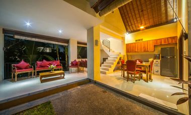 2-Story Minimalist Villa with Pool in Serene Ubud Bali for Rent Yearly
