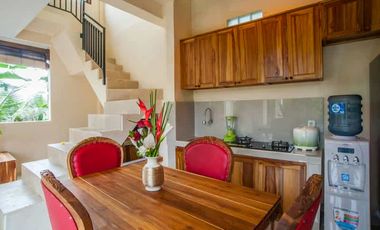 2-Story Minimalist Villa with Pool in Serene Ubud Bali for Rent Yearly