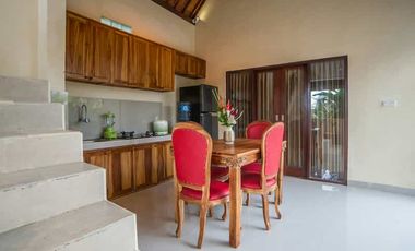 2-Story Minimalist Villa with Pool in Serene Ubud Bali for Rent Yearly
