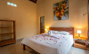 2-Story Minimalist Villa with Pool in Serene Ubud Bali for Rent Yearly