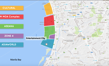 DMCI Condo near OKADA Oak Harbor Waterfront 252sqm 3BR Loft For Sale