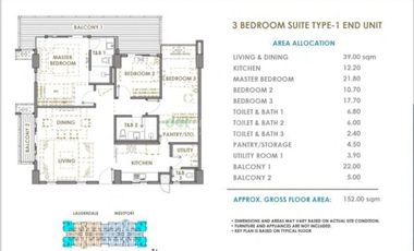 DMCI Condo near OKADA Oak Harbor Waterfront 252sqm 3BR Loft For Sale