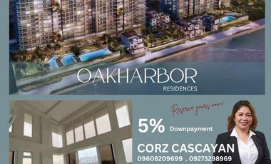 Oakharbor DMCI Exclusive 1BR  66sqm condo For Sale near Okada Waterfront Community