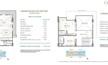 Oakharbor DMCI Exclusive 1BR  66sqm condo For Sale near Okada Waterfront Community