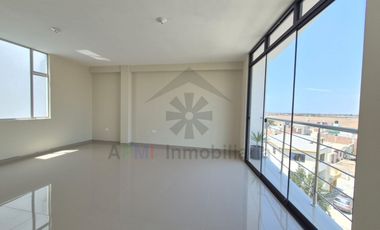 DEPARTAMENTO DE ESTRENO Y FRENTE A PARQUE DENTRO DE CONDOMINIO SOL DE PIMENTEL