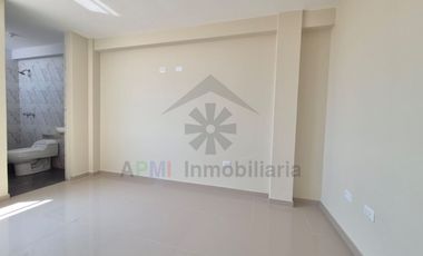 DEPARTAMENTO DE ESTRENO Y FRENTE A PARQUE DENTRO DE CONDOMINIO SOL DE PIMENTEL