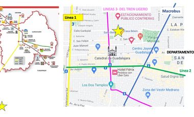 Hermoso departamento en Renta en centro de Guadalajara