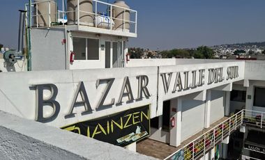 ESPACIO ABIERTO PARA TU NEGOCIO EN BAZAR VALLE DEL SUR, 250 MT2