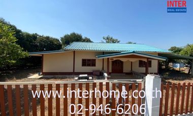 2-storey detached house, 1 rai, 240 sq m., detached house near Chok Amnuay Farm, Pathum Thani-Bang Len Road, Thesaban 3 Road, Bang Len, Nakhon Pathom