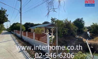 2-storey detached house, 1 rai, 240 sq m., detached house near Chok Amnuay Farm, Pathum Thani-Bang Len Road, Thesaban 3 Road, Bang Len, Nakhon Pathom