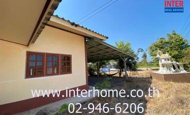 2-storey detached house, 1 rai, 240 sq m., detached house near Chok Amnuay Farm, Pathum Thani-Bang Len Road, Thesaban 3 Road, Bang Len, Nakhon Pathom