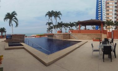 Hermoso Departamento, ubicado en el Conjunto privado Marina Grande, Avenida Club del Pacífico – Tonsupa, frente a la playa