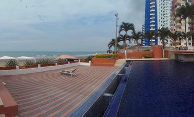 Hermoso Departamento, ubicado en el Conjunto privado Marina Grande, Avenida Club del Pacífico – Tonsupa, frente a la playa