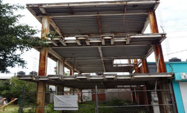 Terreno en Venta con estructura para departamentos, Oportunidad Inversionistas