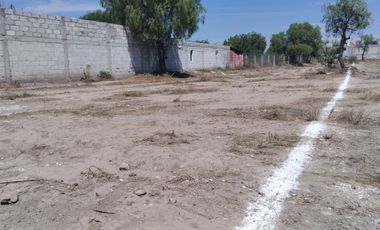 VENTA DE LOTES EN FACILIDADES EN ACTOPAN