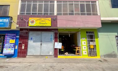 Se Vende Casa Comercial En Av. Miguel Iglesias - 170M2