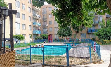 HERMOSO DEPARTAMENTO CON ESTACIONAMIENTO EN CONDOMINIO LA FUENTE, QUILICURA.