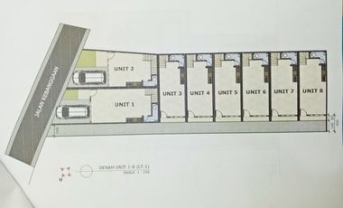 Sewa/Jual Rumah di Cempaka Putih Dekat Mall Green Pramuka Square, RSUD Cempaka Putih