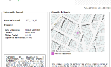 REMATO OFICINA EN CONDESA, CUAUHTEMOC