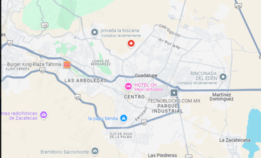 EXCELENTE OPORTUNIDAD DE INVERSION EN PRIVADA LA CAÑADA GUADALUPE ZAC.