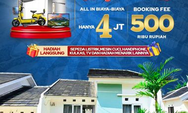 PROMO GILA! Rumah Subsidi Bandung Timur, TANPA DP, Cicilan Super Murah 1 Jutaan Aja