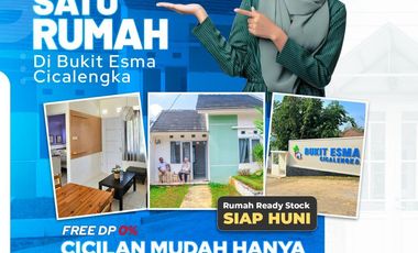 Paling Dicari! 1JT Siap Akad Rumah Murah View Asri dkt RSUD Cicalengka