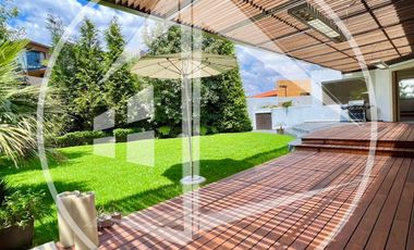 EXCLUSIVA RESIDENCIA CON EXCELENTES ACABADOS EN REAL DEL COUNTRY, LOMAS COUNTRY CLUB.