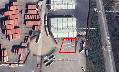 TERRENO PARA PATIO DE MANIOBRAS EN RENTA EN PARKE 2000 | ARLETTE FLORES