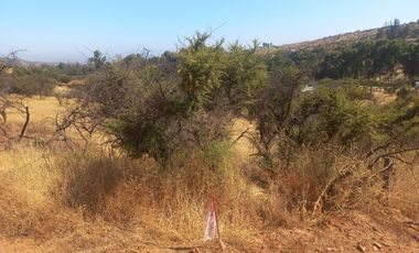 Villa Alemana, vende hermoso terreno rural semi plano 3.800 mts.