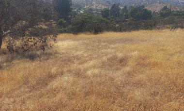 Villa Alemana, vende hermoso terreno rural semi plano 3.800 mts.