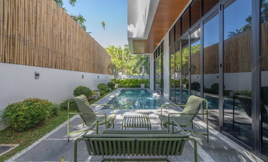 Ayala Alabang Luxury: Brand-New Furnished 4-Level Masterpiece with Pool & Designer Interiors