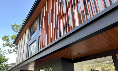 BRAND NEW Corner Luxury in Ayala Alabang: Modern Elegance with 6 Bedrooms & Pool