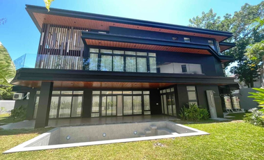 BRAND NEW Corner Luxury in Ayala Alabang: Modern Elegance with 6 Bedrooms & Pool