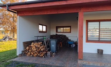 PARCELA CON CASA NUEVA AL LADO DE VILLARRICA HACIA PUCÓN.