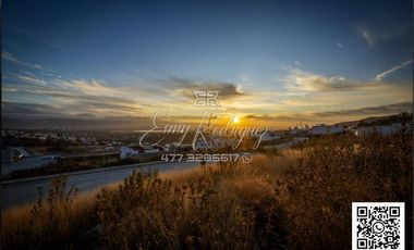 TERRENO EN VENTA EN ZANDA. León,Gto; 800m2, (42.53 DE FRENTE X 20), FRENTE ÁREA VERDE, VISTA PANORÁMICA