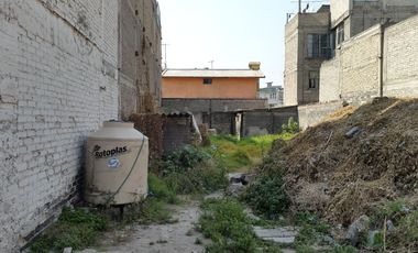 TERRENO ESCRITURADO PLANO, USO COMERCIAL, CDMX IZTAPALAPA, CERCA METRO UAM, CREDITOS BANCARIOS