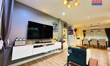 2-storey detached house, 51.8 sq m., The City Village, Bang Yai, near Bang Yai Market, Soi Song Phi Nong (Soi 4), Kanchanaphisek Road, Thanon Rattanat
