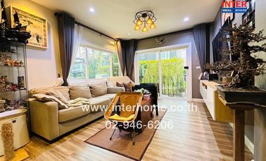2-storey detached house, 51.8 sq m., The City Village, Bang Yai, near Bang Yai Market, Soi Song Phi Nong (Soi 4), Kanchanaphisek Road, Thanon Rattanat