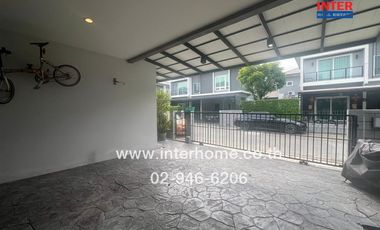 2-storey detached house, 51.8 sq m., The City Bangyai Village, Soi Song Phi Nong, Kanchanaphisek Road, Thanon Rattanathibet, Bang Yai, Nonthaburi