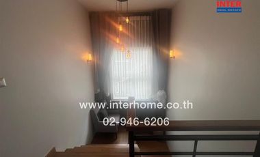 2-storey detached house, 51.8 sq m., The City Bangyai Village, Soi Song Phi Nong, Kanchanaphisek Road, Thanon Rattanathibet, Bang Yai, Nonthaburi