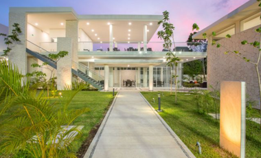LUJOSA Villa en Senderos Sur, Mayakoba de 4 Habitaciones