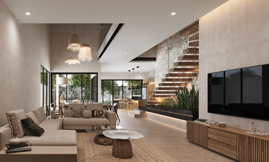 LUJOSA Villa en Senderos Sur, Mayakoba de 4 Habitaciones