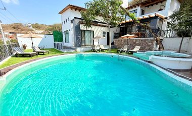 Renta de Hermosa Casa Dalia II con Alberca y Jacuzzi, en Rancho San Diego.